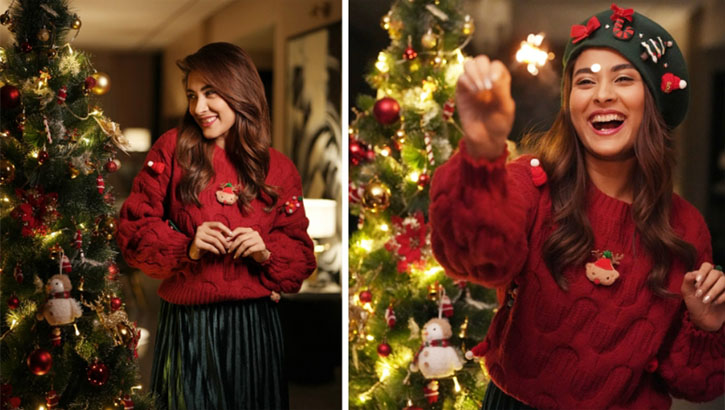 বড়দিনের শুভেচ্ছা জানালেন মেহজাবীন